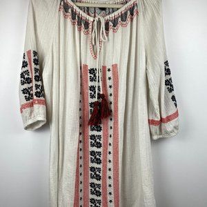 TOPSHOP Beachy Festival Boho Tunic / Beach Coverup - Womens M (8-10) Oversize